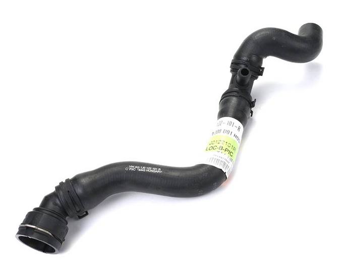 VW Engine Coolant Hose - Upper 1J0122101R